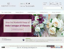 Tablet Screenshot of mallowflowers.com